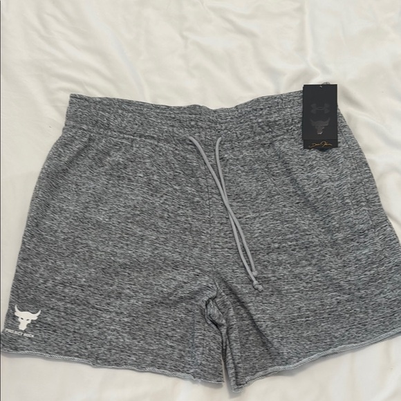 Under Armour Project Rock Terry Shorts - Picture 1 of 4